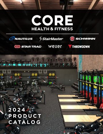 Core Health & Fitness Brand Brochure