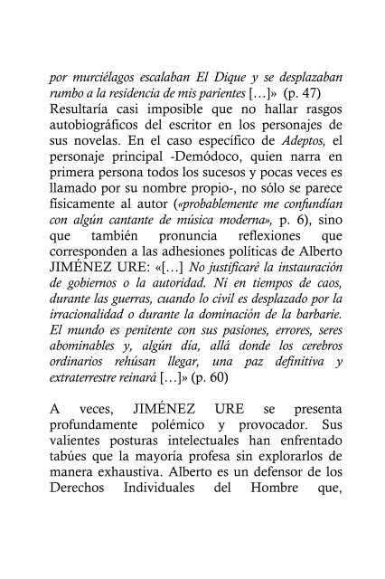 JIMÉNEZ URE ANTE LA CRÍTICA (REVISIÓN 2019) SELECCIÓN DE MOISÉS CÁRDENAS