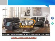 Buying Living Room Furniture