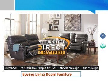 Buying Living Room Furniture