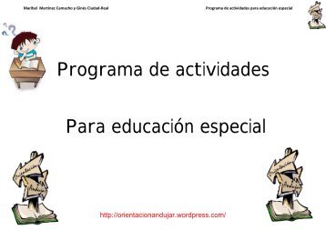 programa-de-actividades-para-educacion-especial-orientacion-andujar