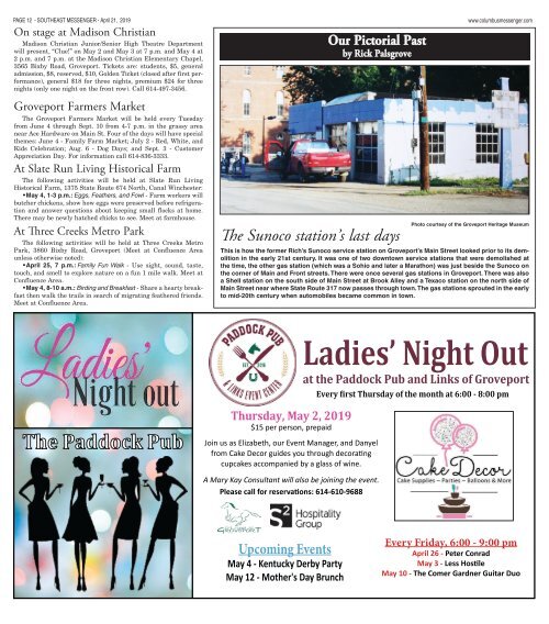 Southeast Messenger - April 21st, 2019