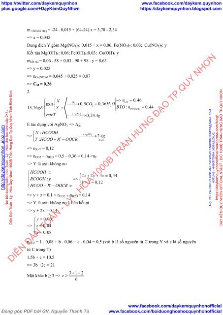 LUYỆN THI SIÊU TỐC CHUYÊN HÓA VÀO 10 GỒM 38 ĐỀ THI CHÍNH THỨC VÀO 10 MÔN HÓA HỌC CỦA CÁC SỞ GIÁO DỤC VÀ CÁC TRƯỜNG CHUYÊN TRÊN CẢ NƯỚC CÓ LỜI GIẢI CHI TIẾT CHO CẢ TRẮC NGHIỆM VÀ TỰ LUẬN 2017 2018