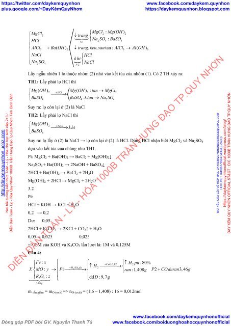 LUYỆN THI SIÊU TỐC CHUYÊN HÓA VÀO 10 GỒM 38 ĐỀ THI CHÍNH THỨC VÀO 10 MÔN HÓA HỌC CỦA CÁC SỞ GIÁO DỤC VÀ CÁC TRƯỜNG CHUYÊN TRÊN CẢ NƯỚC CÓ LỜI GIẢI CHI TIẾT CHO CẢ TRẮC NGHIỆM VÀ TỰ LUẬN 2017 2018