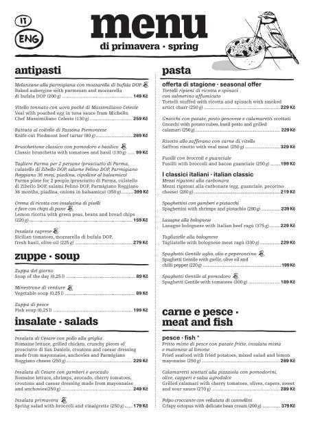 MENU Spring