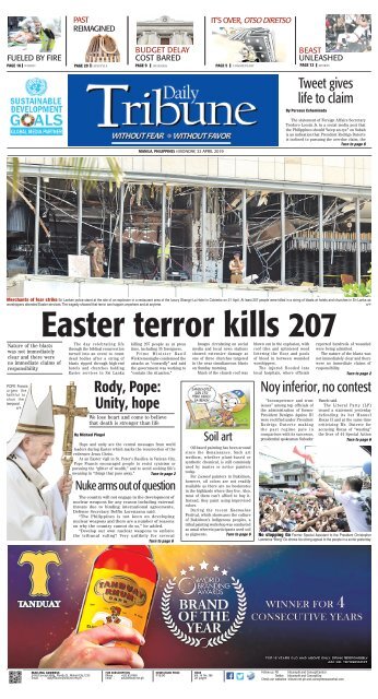 22 April 2019