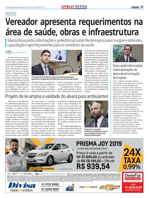 GAZETA DIARIO 851