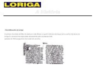 História de Loriga por Antonio Conde no site da Casa da Ponte do Arrocho
