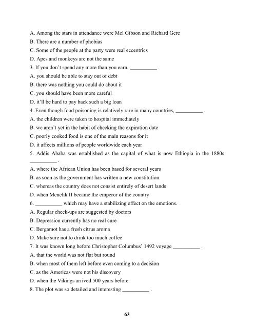 Câu hỏi trắc nghiệm chuyên đề Câu ghép hợp nghĩa Tiếng Anh - Vĩnh Bá - File word (310 trang)