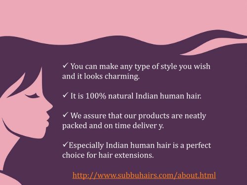 Wholesale Human Hair Extensions Chennai