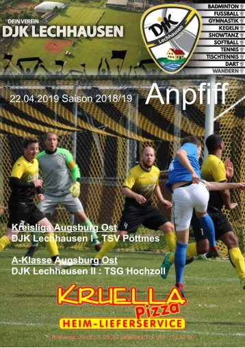 Anpfiff - DJK Augsburg Lechhausen - 22.04.2019