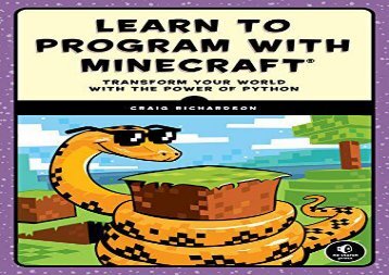 [DOWNLOAD] PDF  Learn to Program with Minecraft