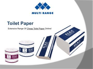 Cheap Toilet Paper By Multi Range