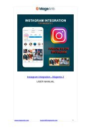 Magento 2 Instagram Integration