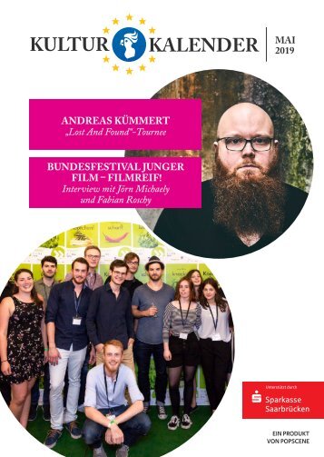 KULTURKALENDER Mai 05/19