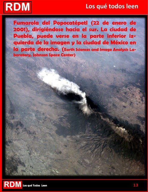 LOS VOLCANES POPOCATÉPTL MÉXICO  Y KÍLAUEA HAWÁI