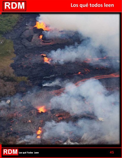 LOS VOLCANES POPOCATÉPTL MÉXICO  Y KÍLAUEA HAWÁI