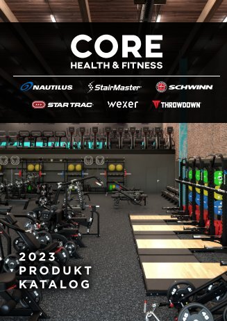 Core Health & Fitness Deutsche Katalog 2022