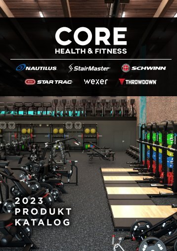 Core Health & Fitness Deutsche Katalog