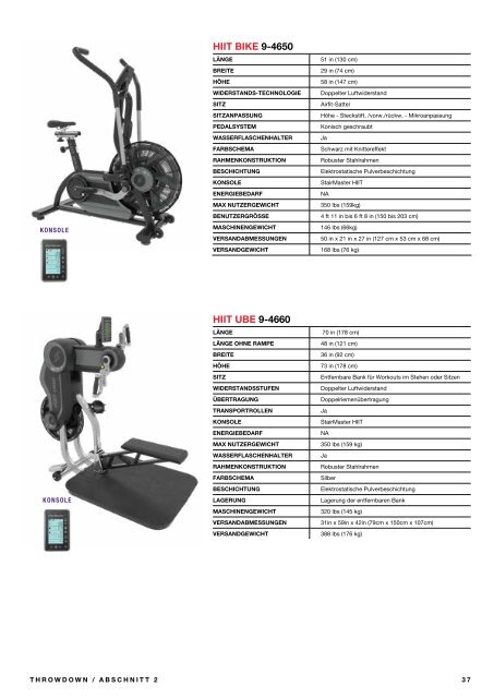 Core Health & Fitness Deutsche Katalog