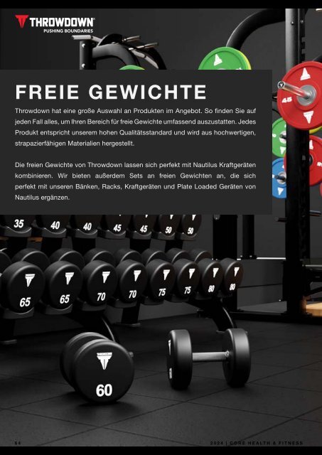 Core Health & Fitness Deutsche Katalog