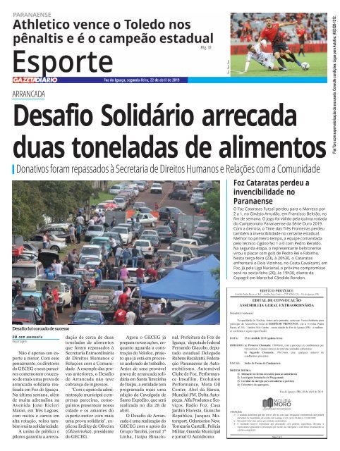 GAZETA DIARIO 852