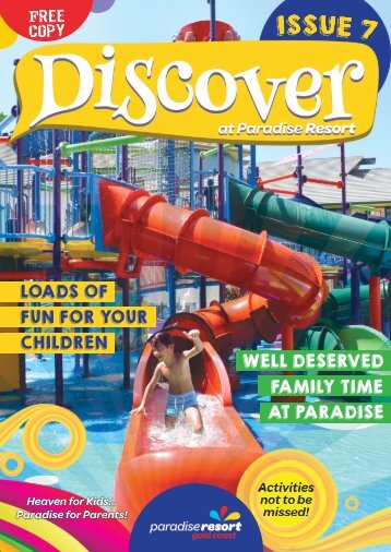 Paradise Resort Gold Coast, Australia Discover Magazine ISSUE #7