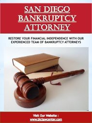 San Diego Bankruptcy Attorney