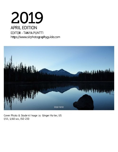 SLR Photography Guide - April Edition 2019