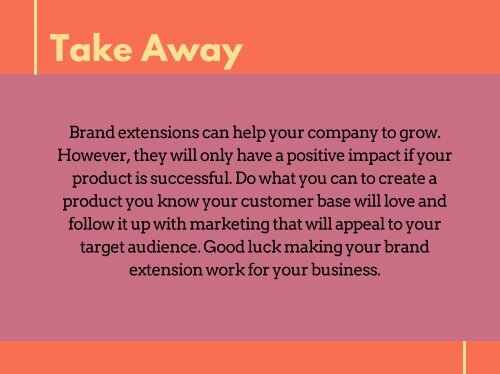 Brand Extensions and How They Can Benefit Your Company