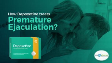 How Dapoxetine treats Premature Ejaculation?