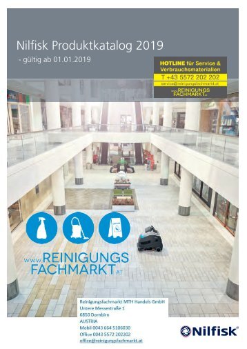 Reinigungsfachmarkt - Nilfisk 2019