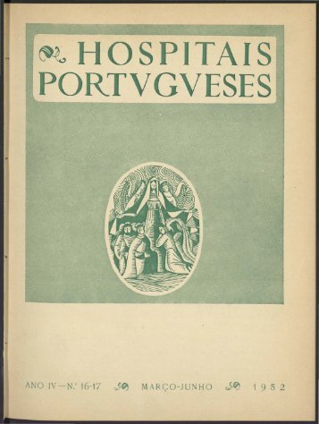 Hospitais Portugueses ANO IV n.º 16-17 março-junho 1952