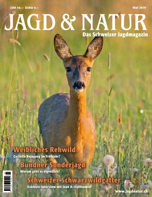 Jagd & Natur Ausgabe Mai 2019 | Vorschau