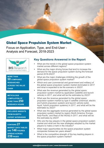 Space Propulsion System Market Trends
