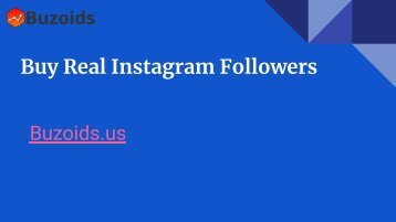 Buy Real Instagram followers