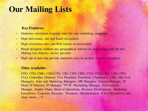 Compellent Networks Users Email Lists