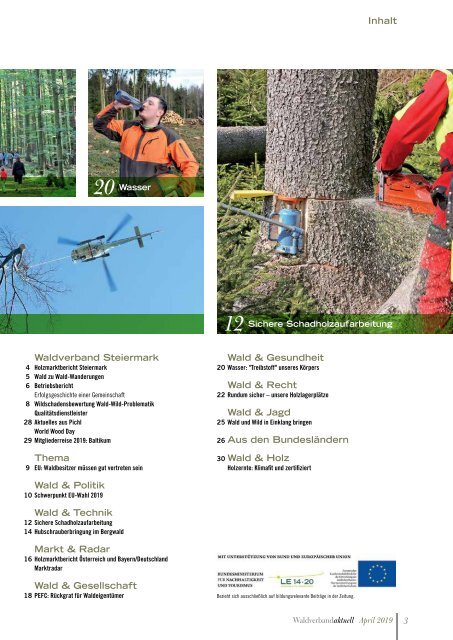 Waldverband Aktuell - Ausgabe 2019-02