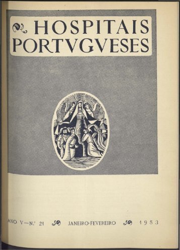 Hospitais Portugueses ANO V n.º 21 janeiro-fevereiro 1953