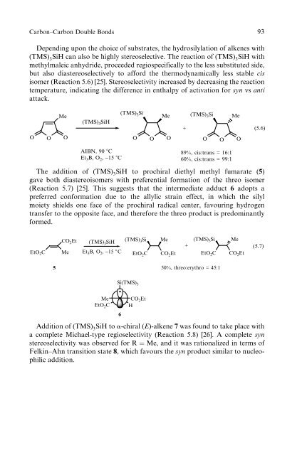 "Front Matter". In: Organosilanes in Radical Chemistry - Index of