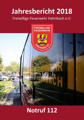Jahresbericht 2018 - FF Hahnbach