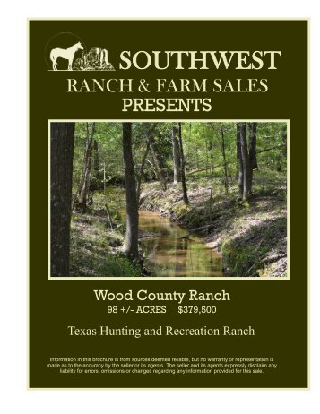 Hunting and Recreation Ranch For Sale In Wood County Texas
