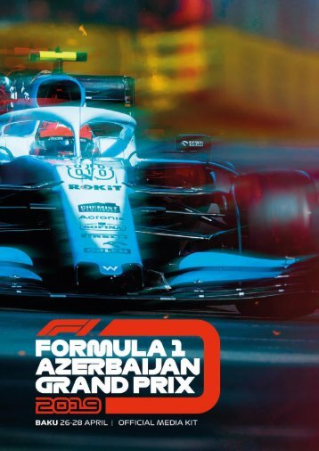 FORMULA 1 SOCAR AZERBAIJAN GRAND PRIX 2019 Media Kit (eng)