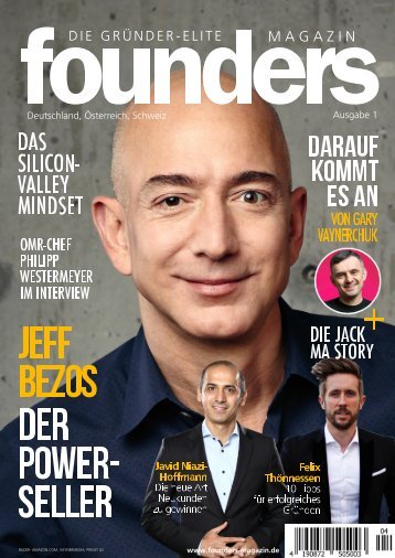 Founders Magazin, Ausgabe 1 