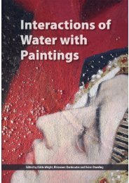 Interactions of Water with Paintings