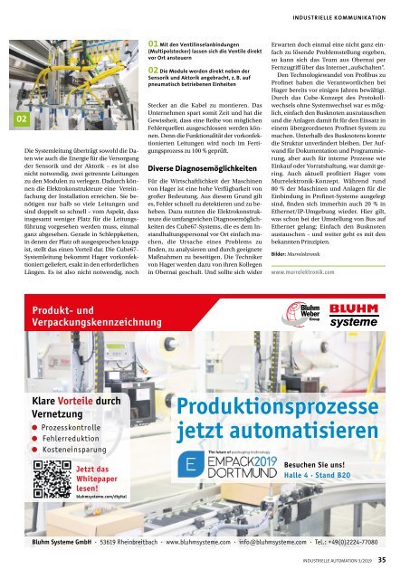 Industrielle Automation 3/2019