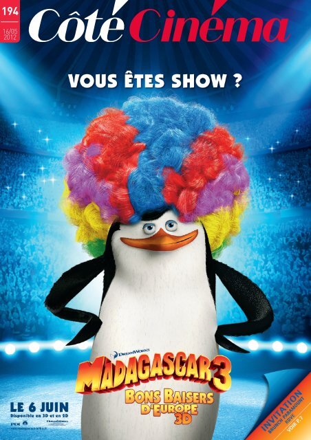 Côté Cinéma n°194 - mai 2012