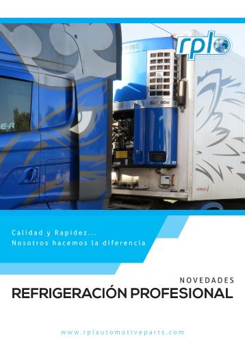 REFRIGERACIÓN PROFESIONAL - NOVEDADES