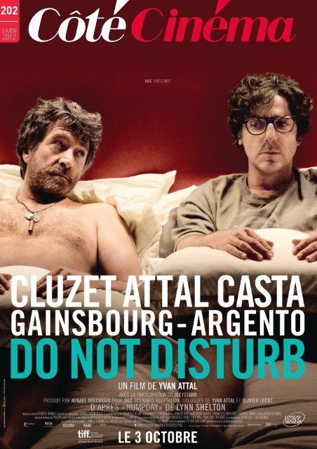 Côté Cinéma n°202 - septembre 2012