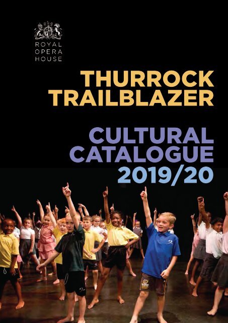 Thurrock Trailblazer Cultural Catalogue 2019-20